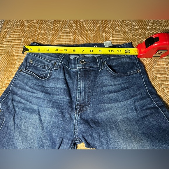 7 for All Mankind Junior's Dark Wash Ankle Gwenevere Denim Jeans,Size 17 - Picture 8 of 11